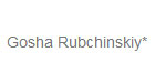Gosha Rubchinskiy