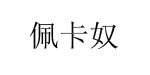 嘉兴市佩卡奴服饰设计有限公司