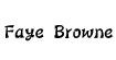 Faye Browne