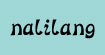娜利郎(nalilang)