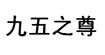 九五之尊