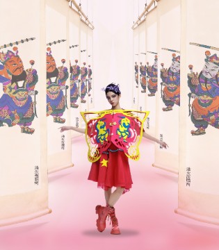 婴二代品牌,新品发布会,非遗国际时装周系列