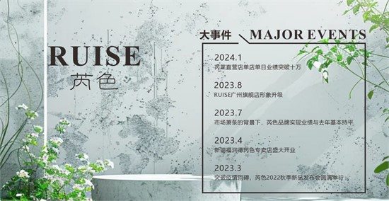 2025女装加盟 RUISE芮色期待您的邀约来电
