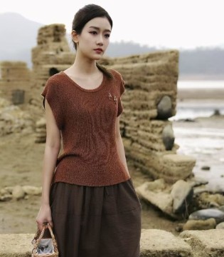 底色,棉麻服饰,文艺女装,简约文艺,棉麻自然,秋季新品,针织衫