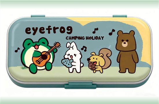 大眼蛙eyefrog文具盒：把绿色环保“装”进书包