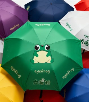 雨天新宠！叮当猫集团旗下品牌大眼蛙eyefrog雨具，颜值与实用兼备