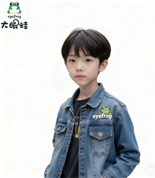 叮当猫集团旗下大眼蛙eyefrog牛仔外套，解锁秋日潮流密码
