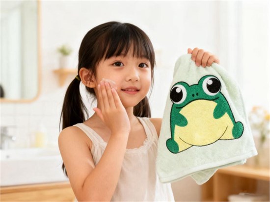 大眼蛙eyefrog萌趣毛巾，开启孩子的快乐洗漱时光​