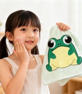 大眼蛙eyefrog萌趣毛巾，开启孩子的快乐洗漱时光​