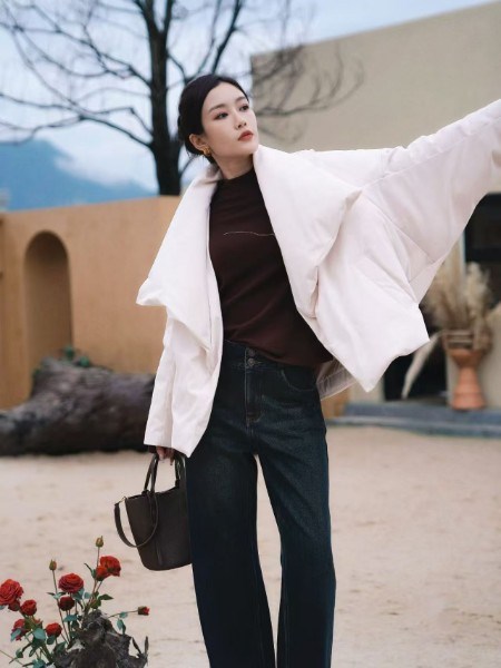 秋冬季最美的时尚穿搭  底色Dins女装