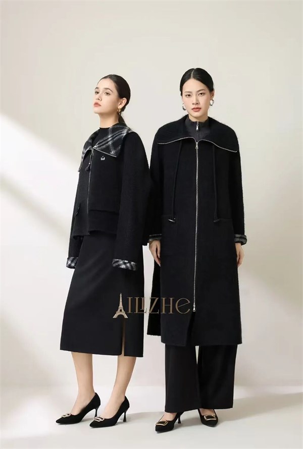 艾丽哲新品大衣:于秋冬邂逅一场高级感仪式