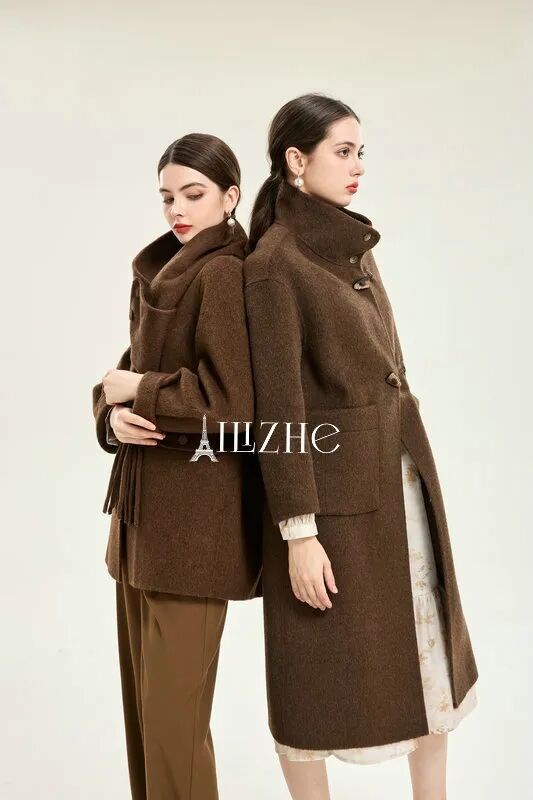 艾丽哲新品大衣:于秋冬邂逅一场高级感仪式