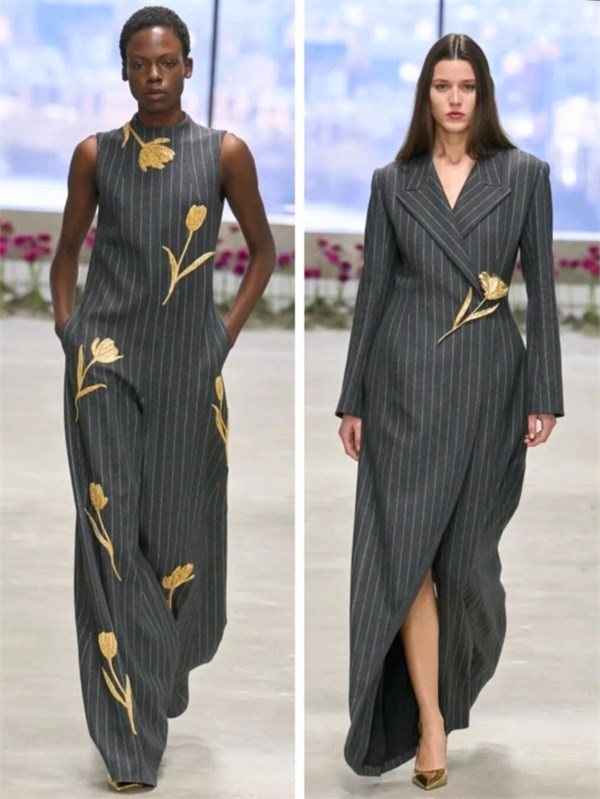 Carolina Herrera 2025秋冬系列:“叛逆花园”中的优雅绮梦