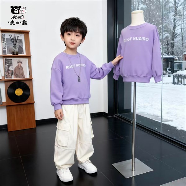 唛之啾M&Q男童时尚卫衣|解锁潮酷童年,暖冬型格不设限