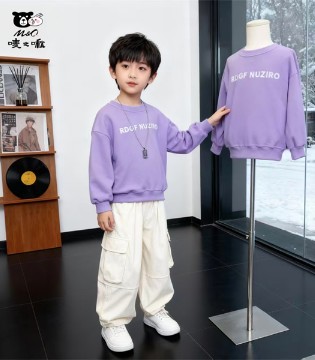 唛之啾M&Q,男童时尚卫衣,解锁潮酷童年,暖冬型格不设限