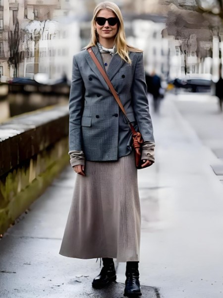 2025秋冬「裙+靴」穿搭指南|普通人逆袭时髦精