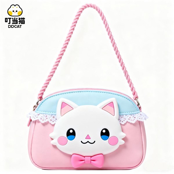 叮当猫萌趣小背包，女童出街甜美元素满格