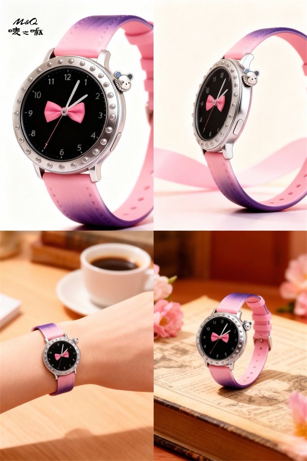 唛之啾M&Q少女心爆表:不止是手表,更是优雅的生活态度