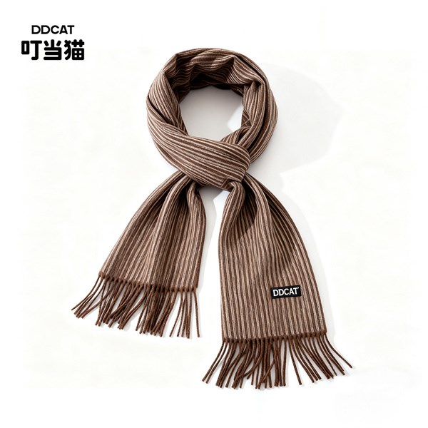 叮当猫DDCAT成人围巾:集团品质背书,定义你的秋冬穿搭质感新高度!