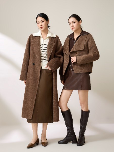 时尚穿搭 | 这件咖色大衣,我能穿满整个秋冬!