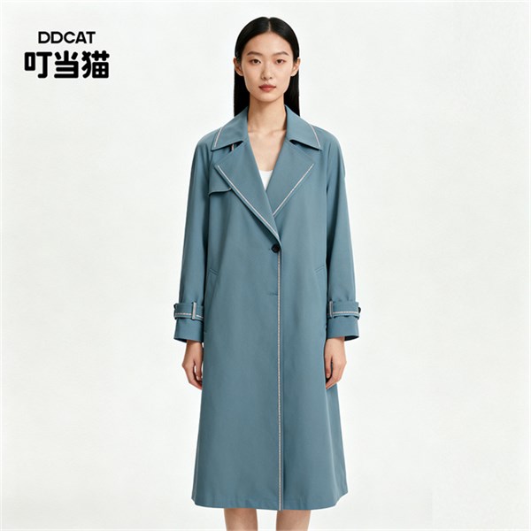 叮当猫DDCAT女款风衣:匠造每一处细节,解锁都市时尚密码!