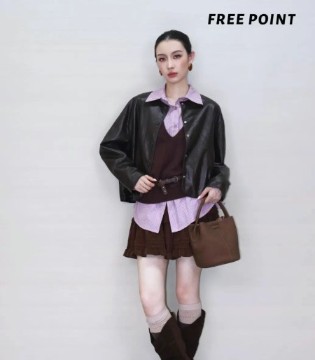 时尚自由点2025皮衣：以多元风格重塑都市女性的力量美学