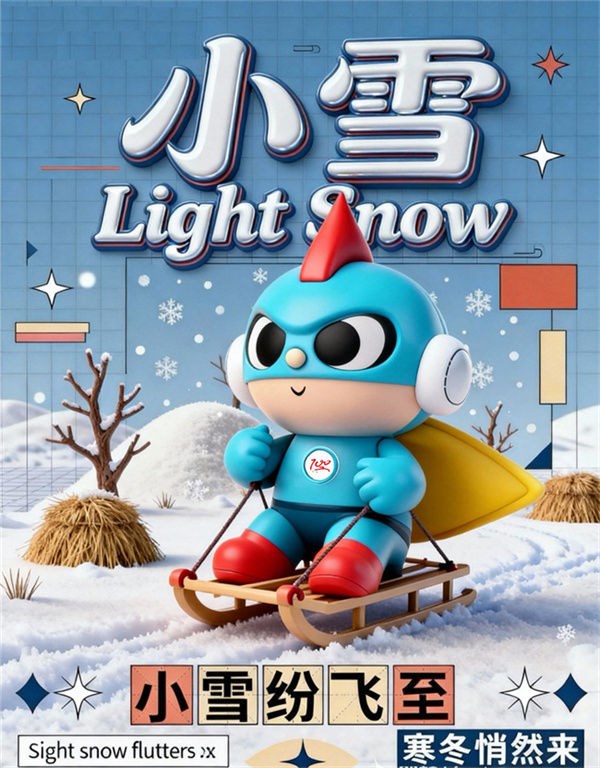 小雪撞翻满分计划,搞笑超人阿尔一百的暖冬爆笑记