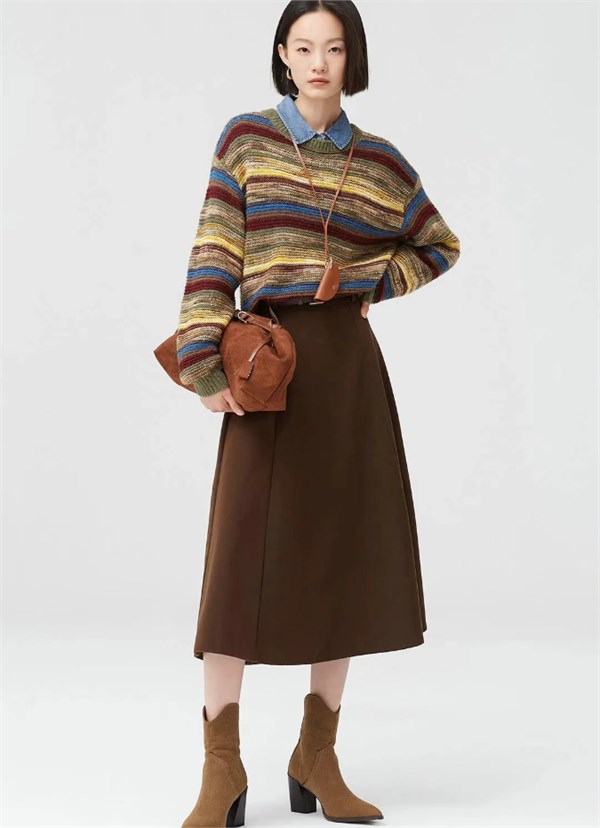 betu百图女装冬季都市游牧人穿搭指南：在钢铁森林中自由驰骋