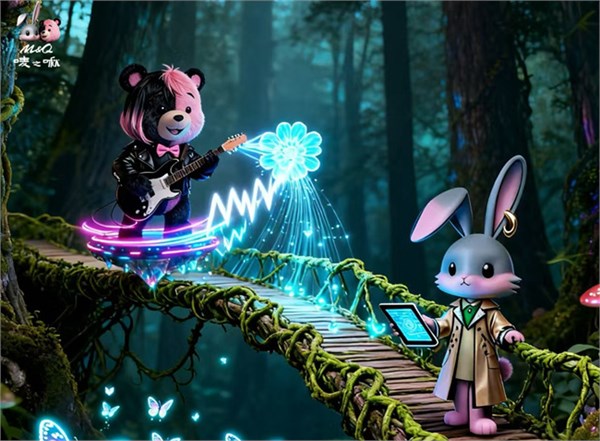 《爆笑星球》双萌主:MM 兔与 QQ 熊的反差萌日常