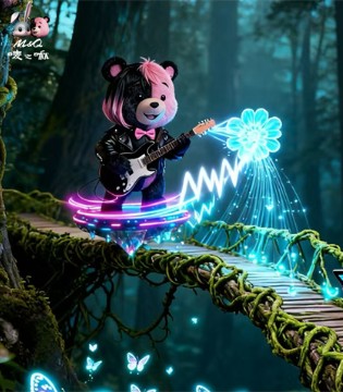 《爆笑星球》双萌主：MM 兔与 QQ 熊的反差萌日常