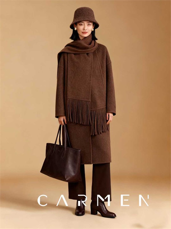 CARMEN卡蔓冬季大衣:以高端格调,镌刻冬日优雅传奇