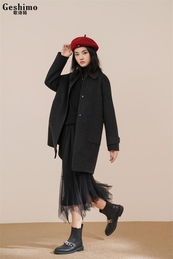 歌诗陌女装｜冬日高级感穿搭指南，三款大衣解锁法式复古浪漫