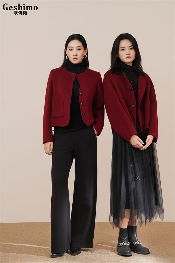 歌诗陌女装｜冬日高级感穿搭指南，三款大衣解锁法式复古浪漫