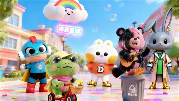 《爆笑星球》~环保大赛翻车记