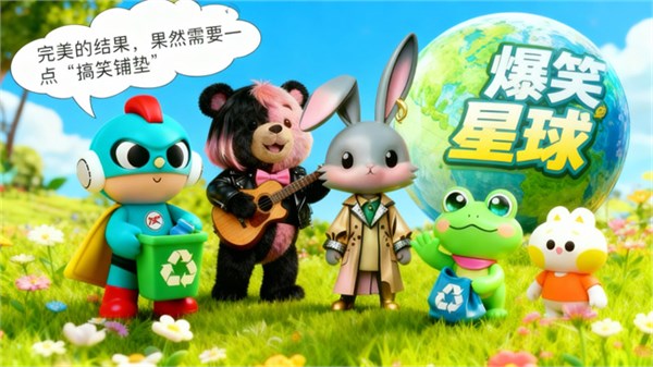 《爆笑星球》~环保大赛翻车记