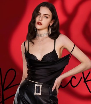 冬日暗夜绮梦，MYBODY神秘黑文胸点燃时尚激情