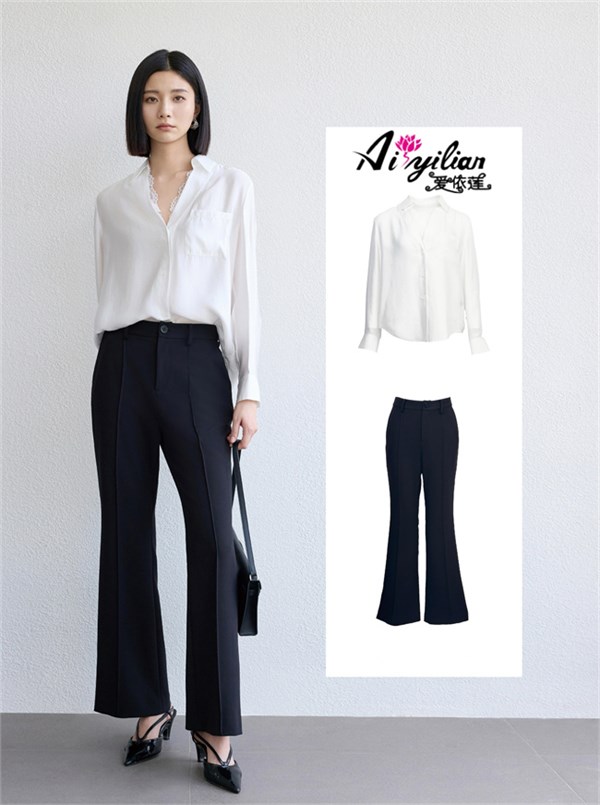 爱依莲职业打底衫：高级职场穿搭密码，演绎优雅通勤风范