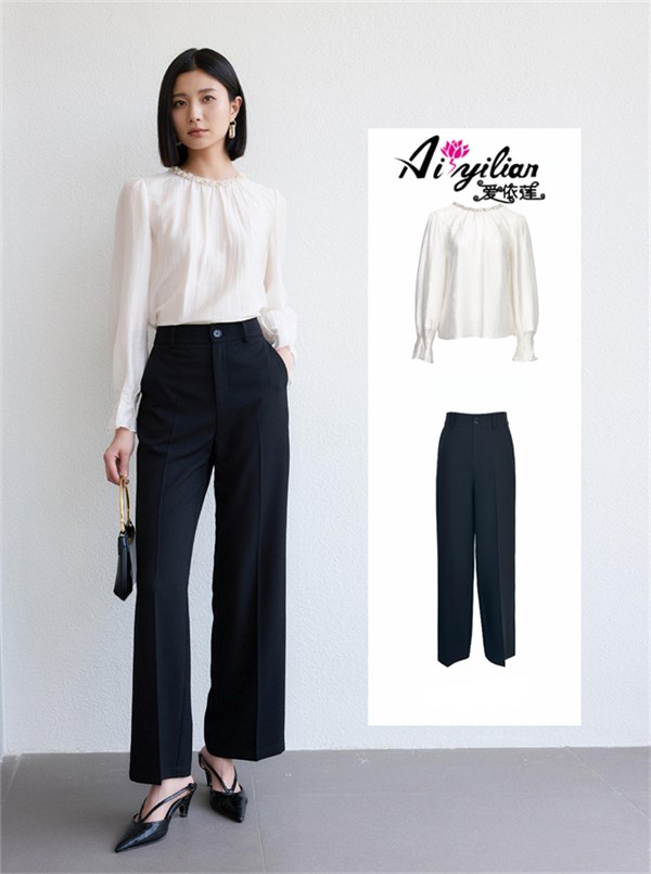 爱依莲职业打底衫：高级职场穿搭密码，演绎优雅通勤风范