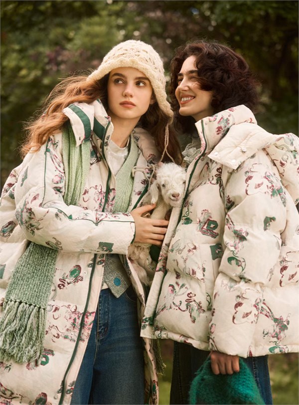 丽迪莎2025冬日絮语：羽绒轻暖，提花织梦