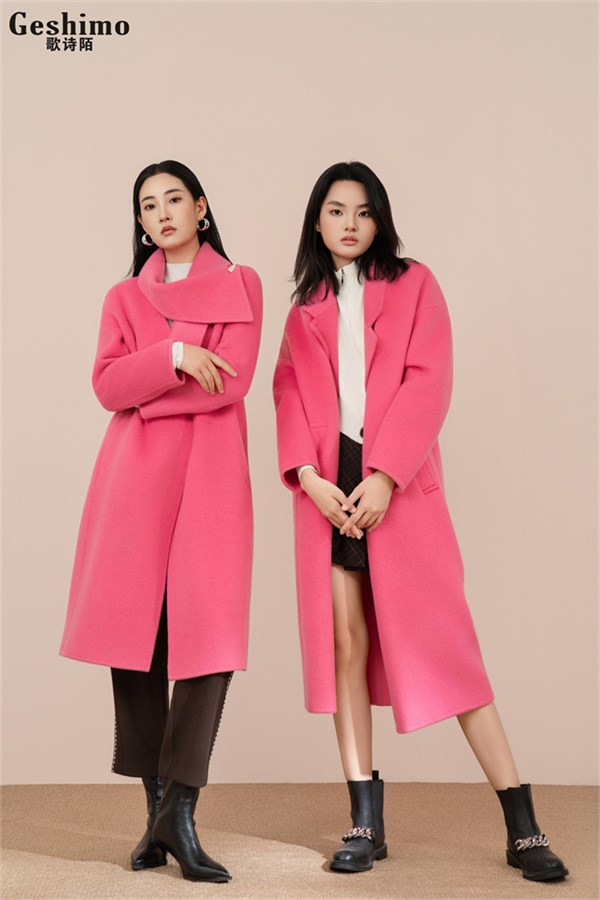 歌诗陌女装 | 一件呢子大衣，冬日浪漫诗篇