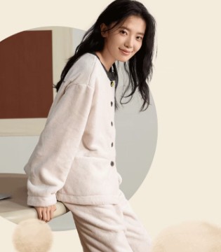 皇家丽美,冬日暖绒,睡衣,居家服,招商