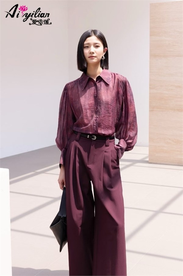爱依莲通勤衬衫:伴你职场逐梦,镌刻高端优雅时光