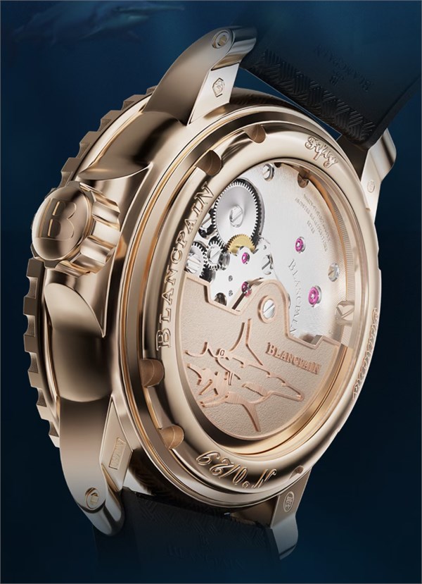 宝珀BLANCPAIN 290周年献礼:五十噚5010限量腕表,深海传奇的鎏金新章