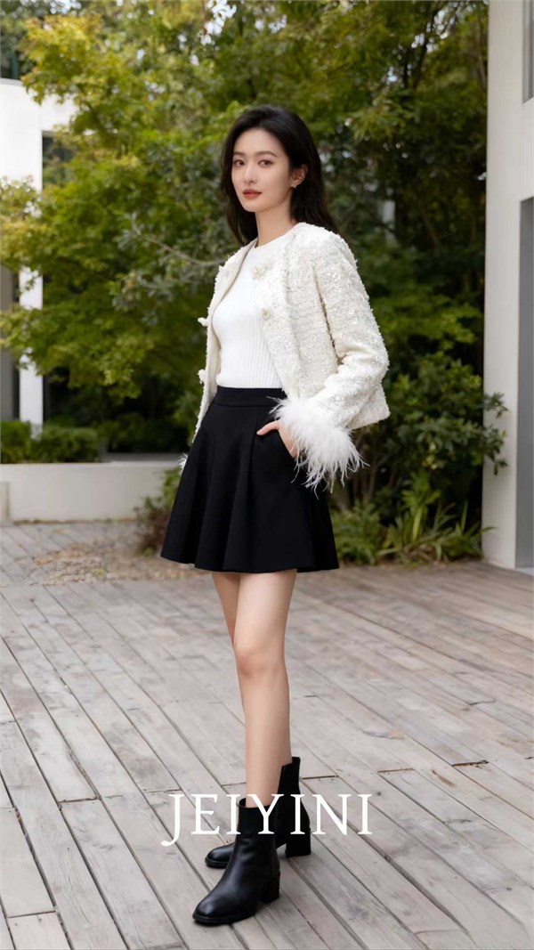 JEIYINI婕依妮女装高级感小香风