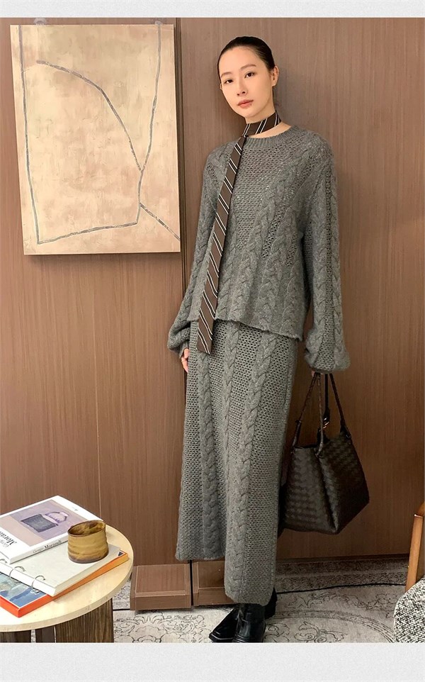 旦可韵2025针织毛衣:给冬日的自己一份温暖拥抱