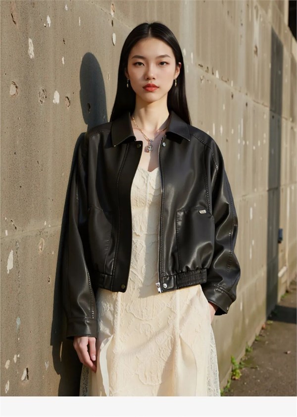H+3女装2025新品发布｜皮衣飒爽出街，通勤装从容掌控，解锁都市女性的AB面时尚
