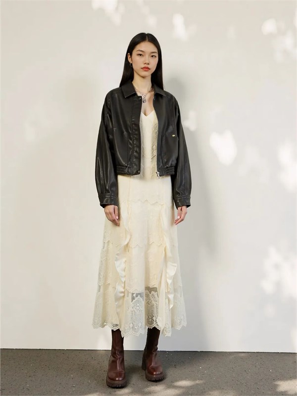 H+3女装2025新品发布｜皮衣飒爽出街，通勤装从容掌控，解锁都市女性的AB面时尚