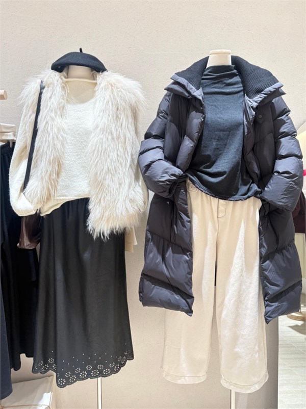 简与媄女装 冬季新款「一键成套」搭配指南，轻松穿出高级氛围感