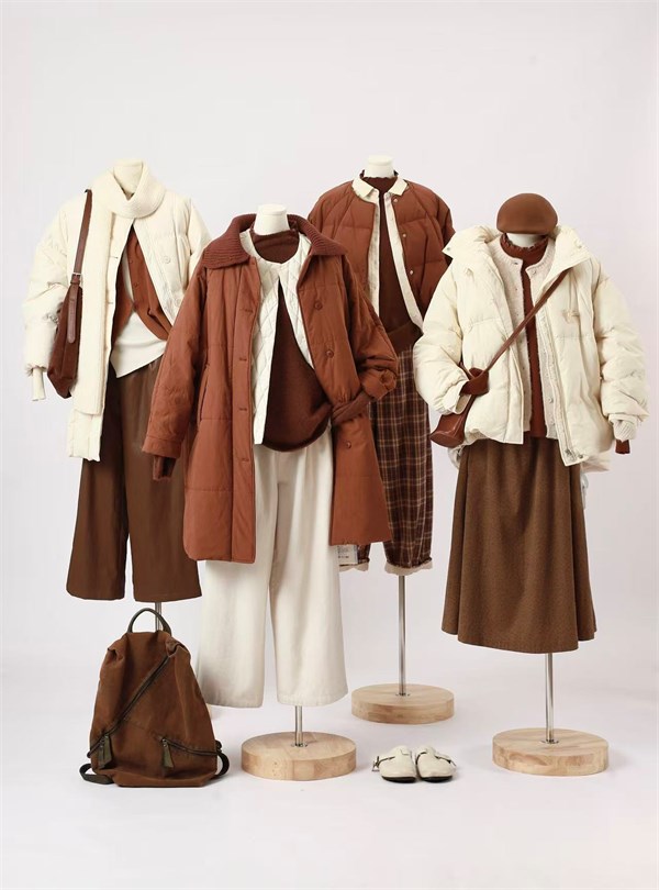 简与媄女装 冬季新款「一键成套」搭配指南，轻松穿出高级氛围感