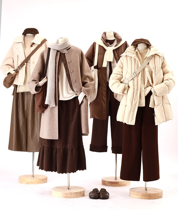 简与媄女装 冬季新款「一键成套」搭配指南，轻松穿出高级氛围感